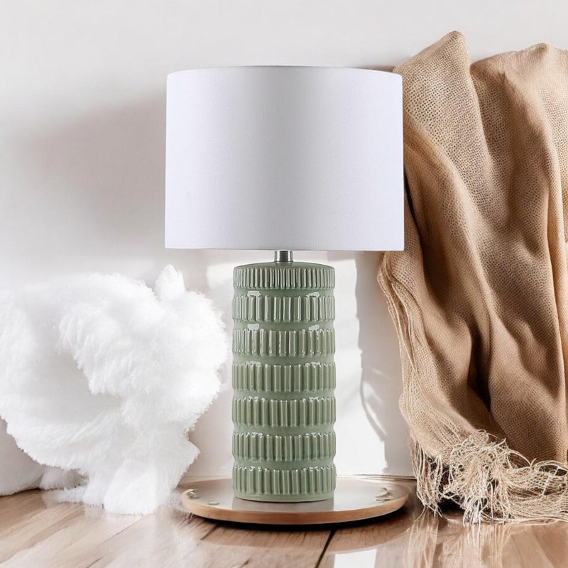 43CM LAMP AND SHADE