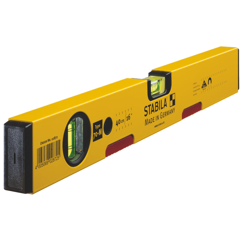 Stabila Spirit Level 70 M With Rare Earth Magnets For Strong Magnetic Hold Trusted By Professional Builders