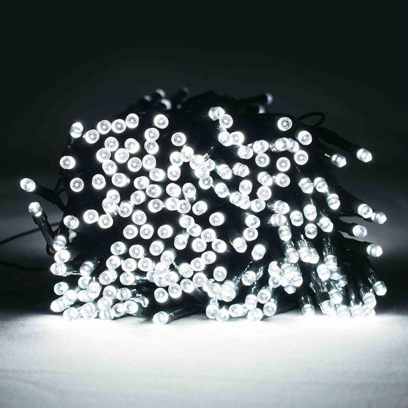 400 battery operated timer LED lights WHITE