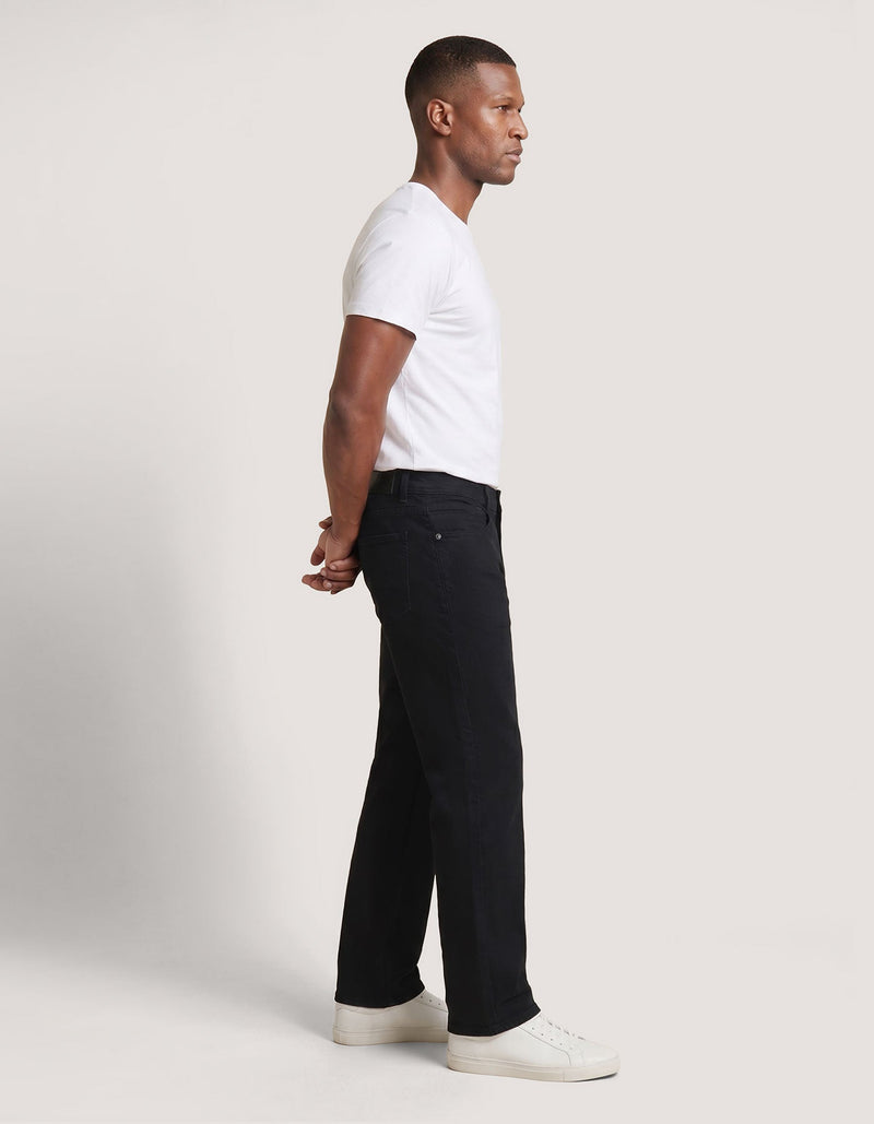 Comfort Stretch Black Denim