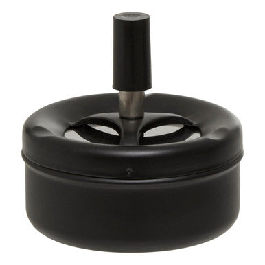 Matte Black Spinning Ashtray | Siberia