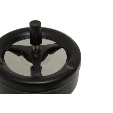 Large Black Spinning Ashtray | Siberia
