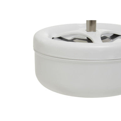 Matte White Large Spinning Ashtray | Siberia