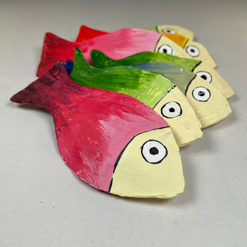 Colourful Fish Bauble - Handmade Ornament