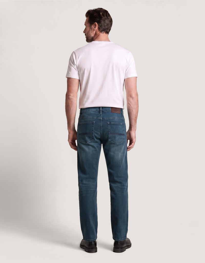 Classic Smart Jeans - Green Tint