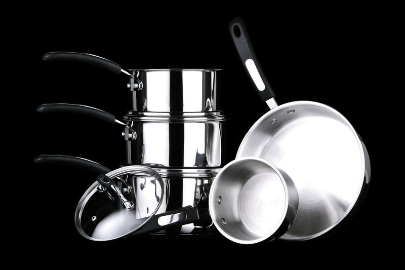 5 Piece Stainless Steel Cookware Set | Tenzo
