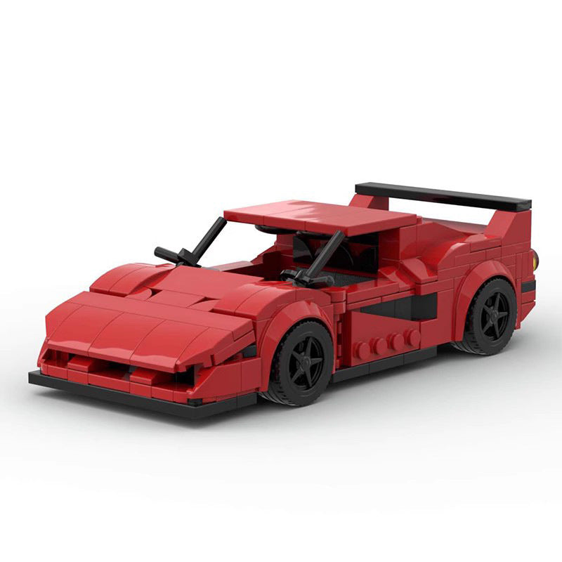 Building Blocks Toy Car Assembly Model