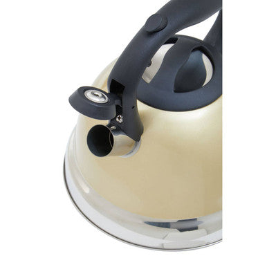Light Gold 3 Ltr Whistling Kettle | Zion