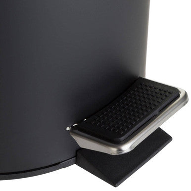 Black 3 Litre Pedal Bin | Parker