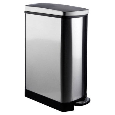 Stainless Steel Rectangular 35 Litre Pedal Bin | Miller