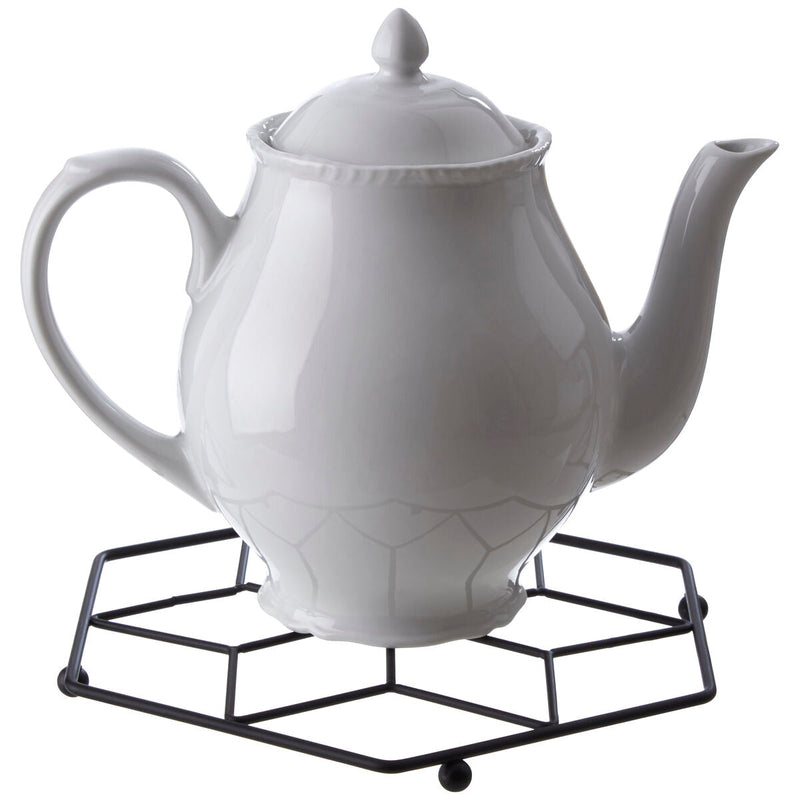 Contour Matte Black Trivet | Vertex