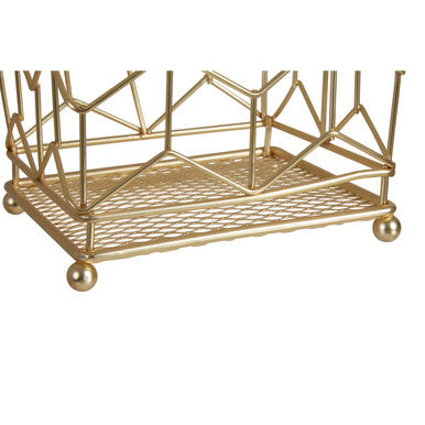 Contour Matte Gold Utensil Holder | Vertex