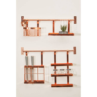 Rose Gold Three Level Hanging Rack | Sorello