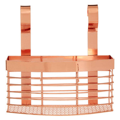 Rose Gold Hanging Storage Basket | Sorello