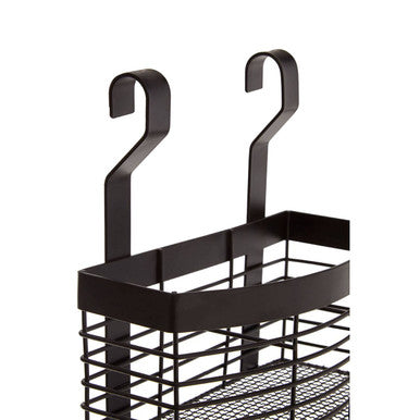 Matte Black Hanging Storage Basket | Sorello
