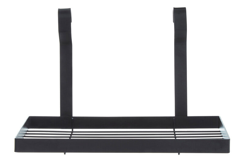 Matt Black Hanging Shelf Storage Rack | Sorello
