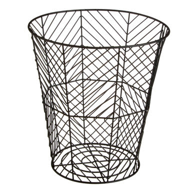 Black Powder Coat Storage Basket | Vertex