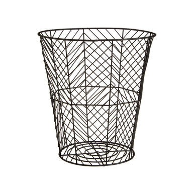 Black Powder Coat Storage Basket | Vertex