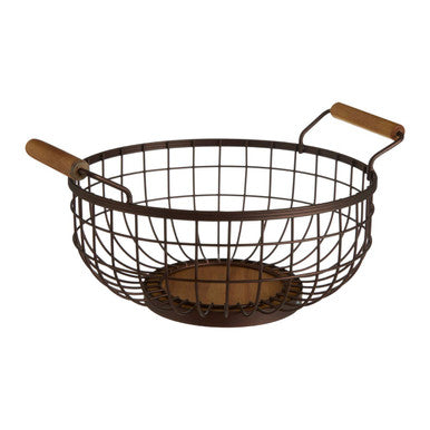 Bronze Powder Coated Fruit Basket | Vertex