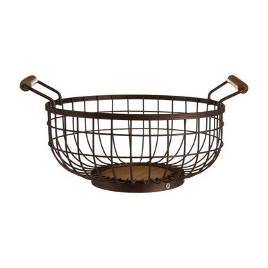 Bronze Powder Coated Fruit Basket | Vertex