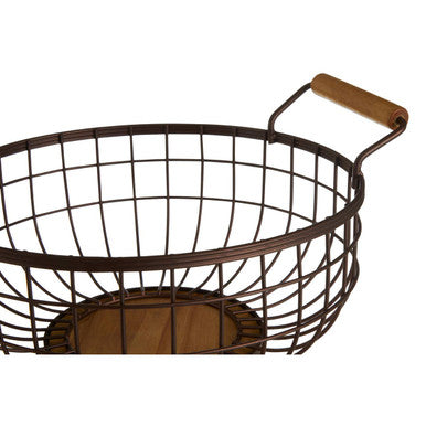 Bronze Powder Coated Fruit Basket | Vertex