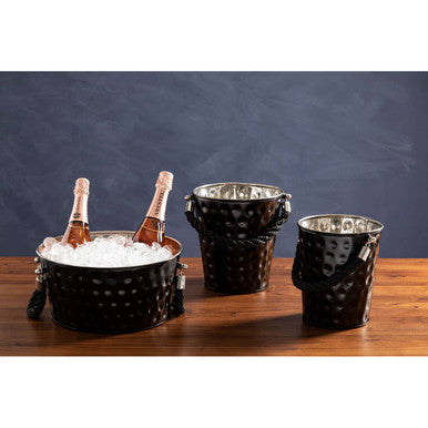 Small Black Party Bucket | Miressa