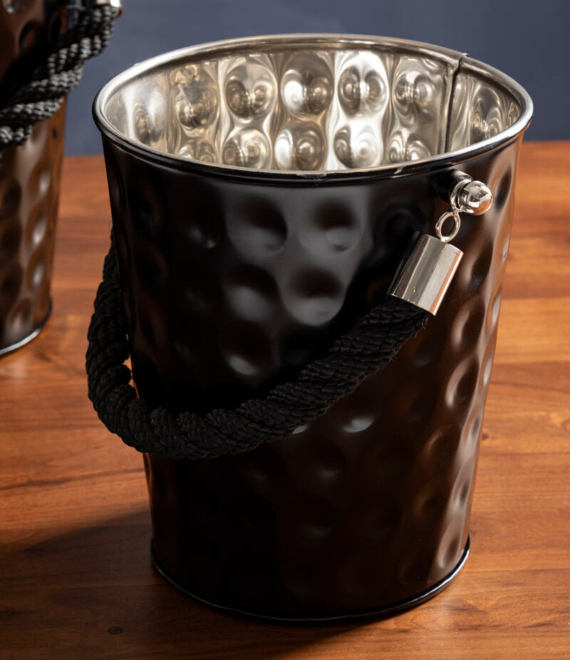 Small Black Party Bucket | Miressa