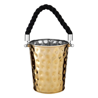 Small Gold Finish Party Bucket | Miressa