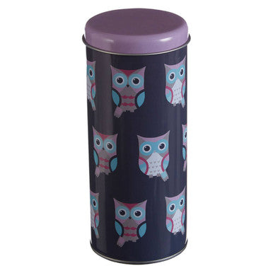 Happy Owls Round Storage Canister | Paice