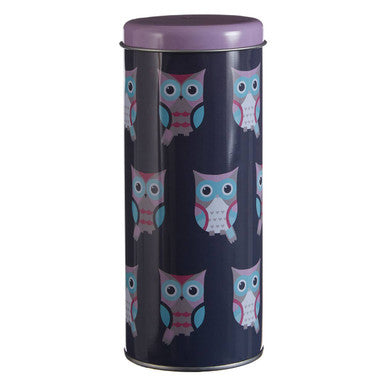 Happy Owls Round Storage Canister | Paice