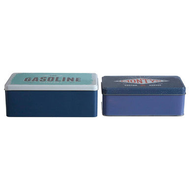 Set of 2 Hot Rod Storage Tins | Paice