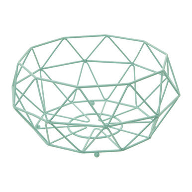Green Fruit Basket with Ball Feet | Vertex