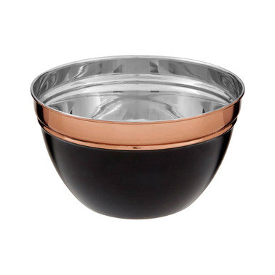 Small Black and Copper Mixing Bowl | Prescott
