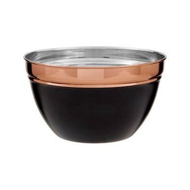 Small Black and Copper Mixing Bowl | Prescott