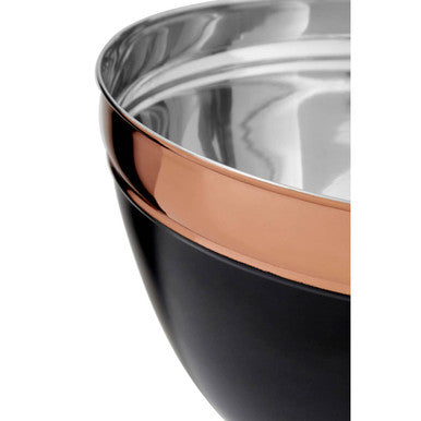 Small Black and Copper Mixing Bowl | Prescott