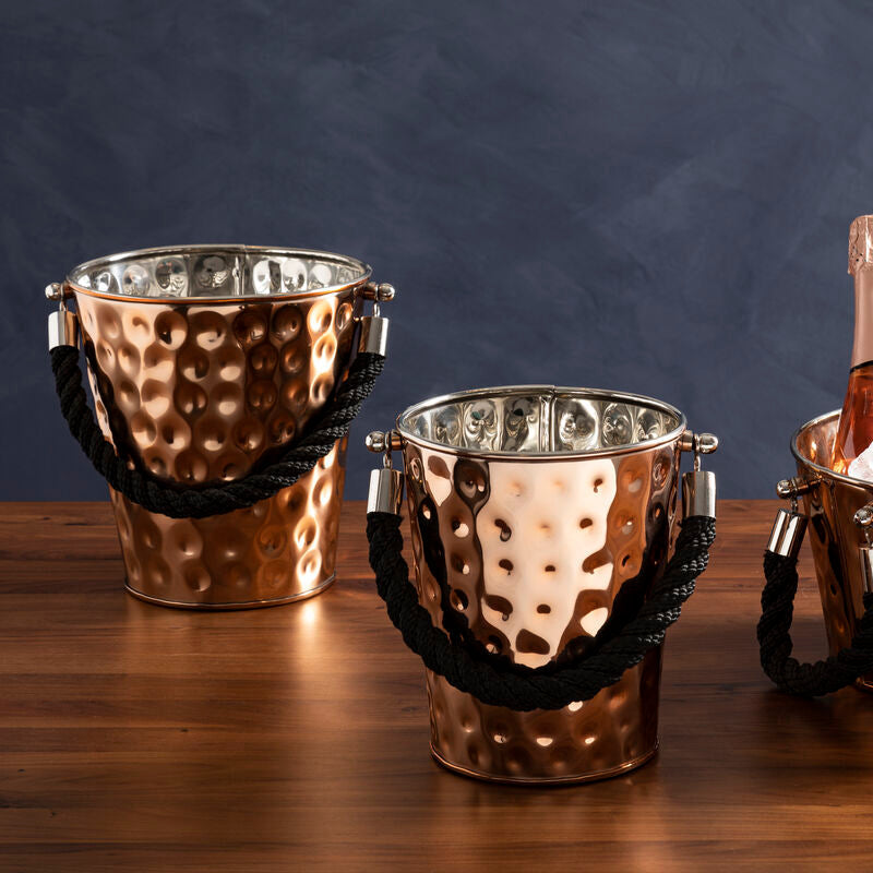Small Copper Finish Party Bucket | Miressa