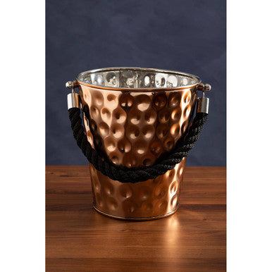 Medium Copper Finish Party Bucket | Miressa