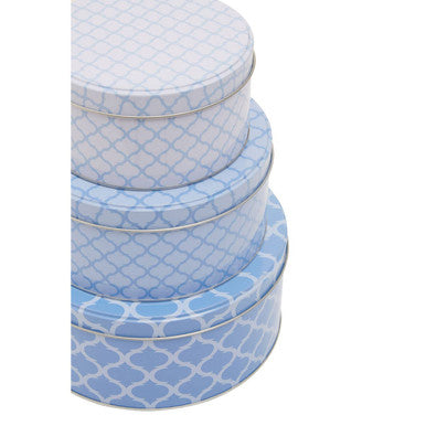 Set of Three Kensington Storage Tins | Paice