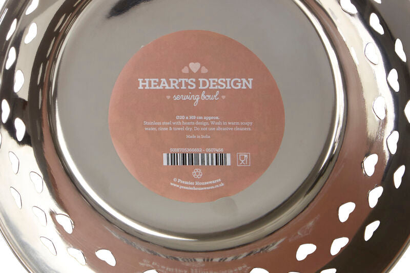Hearts Design Ivory Bowl | Hollis