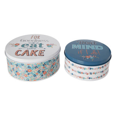 Pretty Things Set of 2 Round Cake Tins | Paice