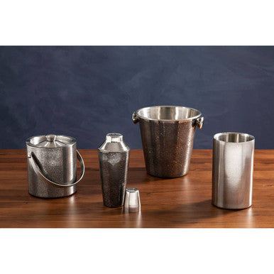 Wine Bucket with Handles | Speckled Barware