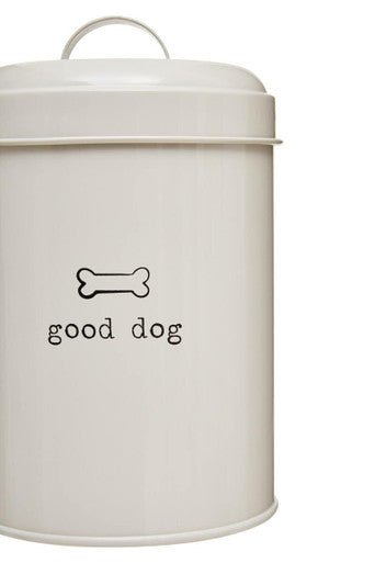 Grey Dog Food Storage Canister 1.2 Litre | Adore Pets