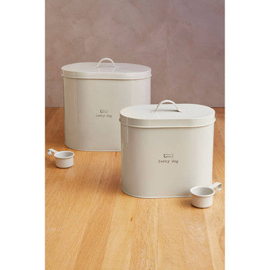 Lucky Dog Food Storage Bin with Scoop 6.5 Litre | Adore Pets