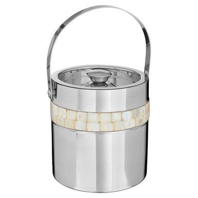 Mother of Pearl Inlay Design Ice Bucket | Mixology