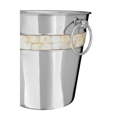Champagne Bucket with Mother of Pearl Inlay | Mixology