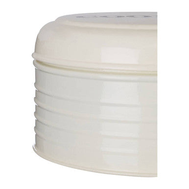 Cream Finish Round Biscuit Tin | Sketch