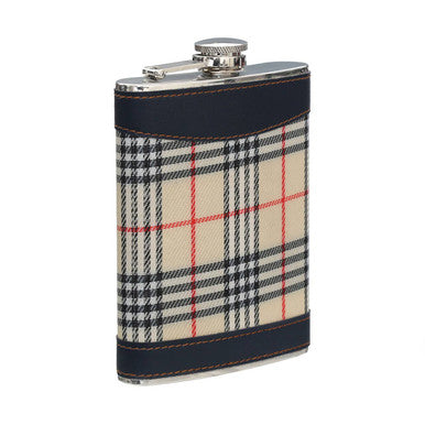 Cream Flask | Tartan Hip