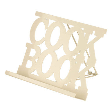 Cream Enamel Cook Book Stand | Alpha