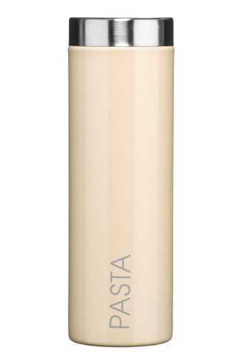 Cream Enamel Pasta Canister | Liberty