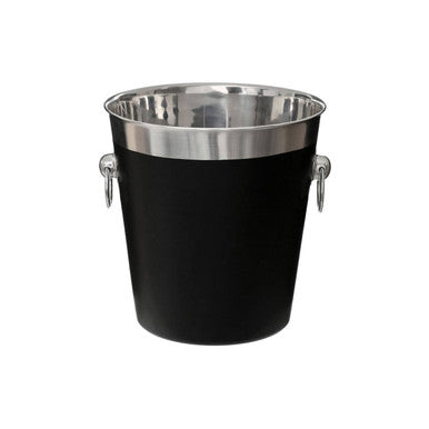 Mixology Champagne Bucket | Black Enamel